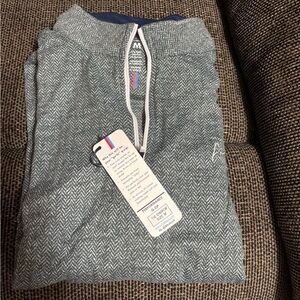 NWT Rhoback q-zip long sleeve shirt